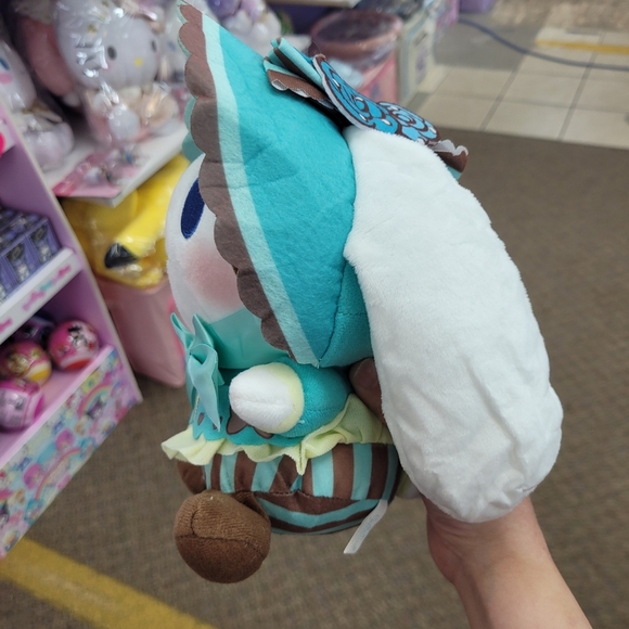 Brand New Japan Sanrio Limited Edition Cinnamoroll Blue Outfit Plushies Toy Doll - Picture 3 of 9